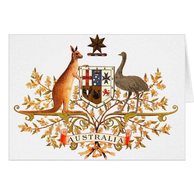 Australien-Wappen (Vorderseite (Horizontal))