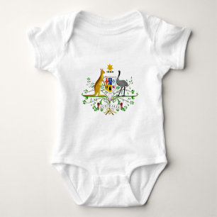 Australien-Wappen Baby Strampler