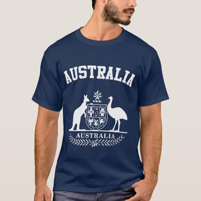 Australien-Wappen T-Shirt (Vorderseite)