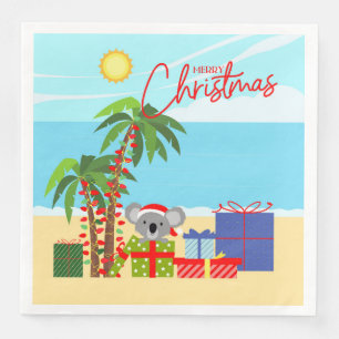 Australien Weihnachten Serviette