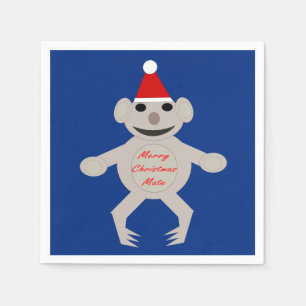 Australien Weihnachts Koala Bärenpapier Napkins Serviette