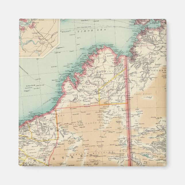 Australien Western Magnet (Vorne)