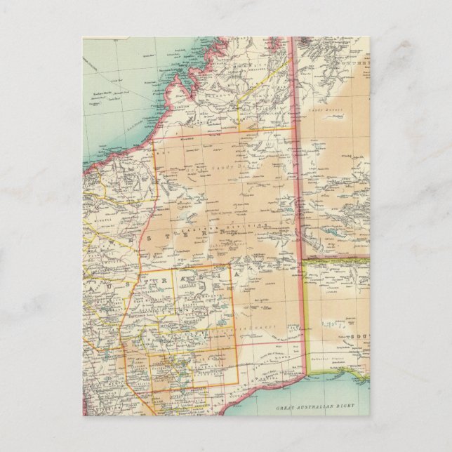 Australien Western Postkarte (Vorderseite)