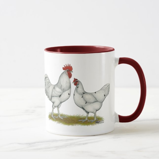 Australien White Chickens Tasse (Rechts)