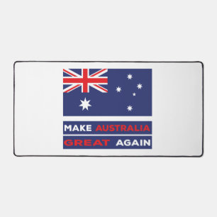 Australien wieder groß machen schreibtischunterlage