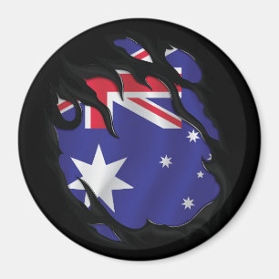 Australien Zerrissene Flagge Magnet