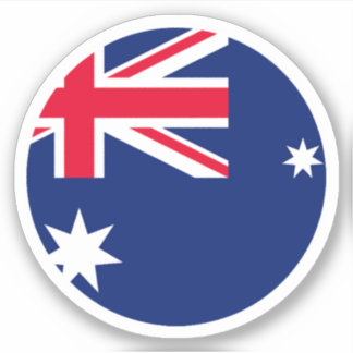 Australienflagge Aufkleber