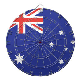 Australienflagge Dartscheibe