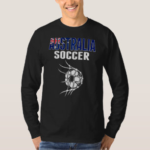 Australiens Fußball Im Netz Australischer Fußball T-Shirt