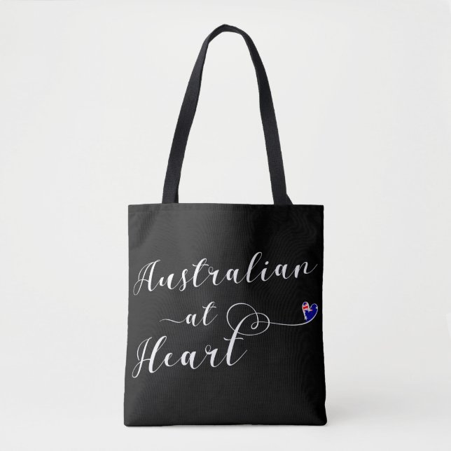 Australier at Heart Grocertasche, Aus Tasche (Vorderseite)