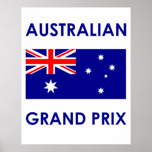 Australier Grandprix Poster
