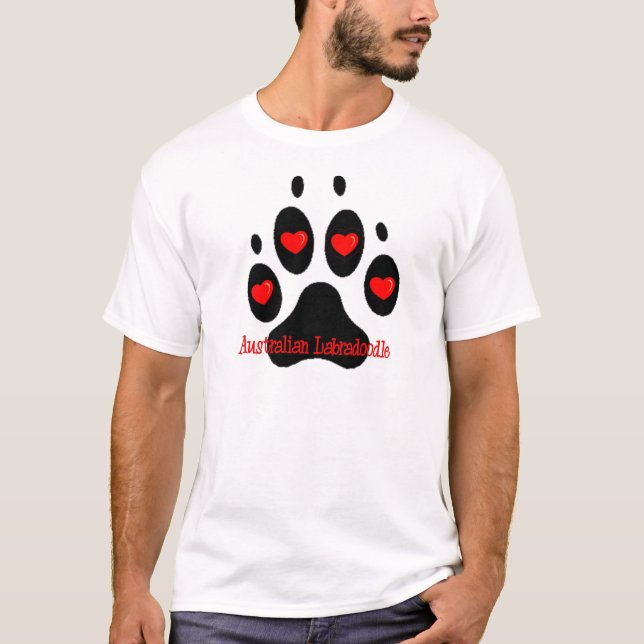 Australier Labradoodle T-Shirt (Vorderseite)
