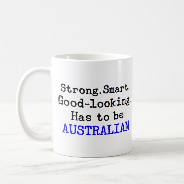 australisch stark kaffeetasse (Links)