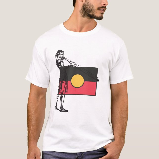 Australische Aborigine-Flag Cool T-Shirt (Vorderseite)