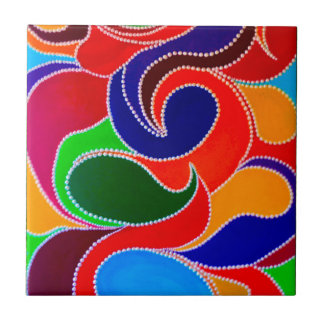 Australische Aborigine Rainbow Dreamtime Tile Fliese