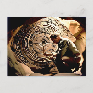 Australische Aborigine Stargate to Dreamtime Feiertagspostkarte