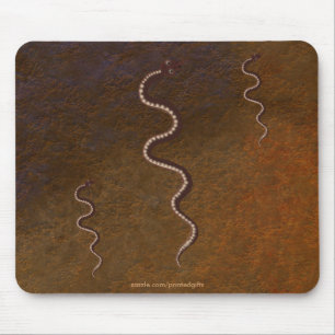 Australische Aborigine-Wüstenschlange Mousepad