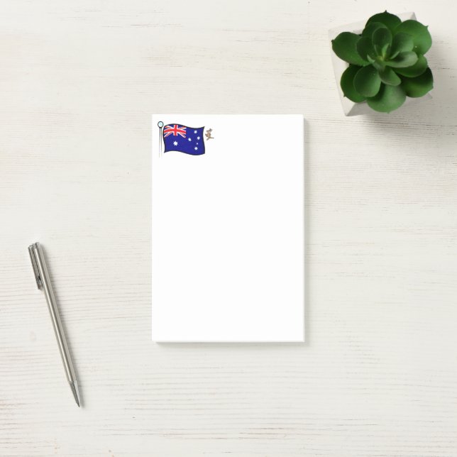 Australische Anmerkungen Post-it Klebezettel (Büro)