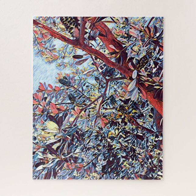 Australische Banksia-Pflanze (Vertikal)