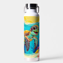 Australische Boho-Schildkröten-Wasserflasche | Son
