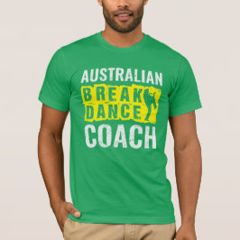 Australische Breakdance Coach Outfit Kostüm T-Shirt