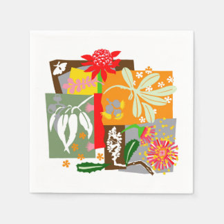 Australische BUSHLAND-Flora - Serviette