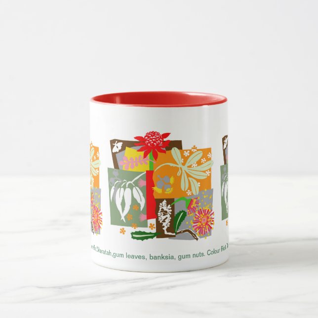 Australische BUSHLAND-Flora — Tasse (Zentrum)