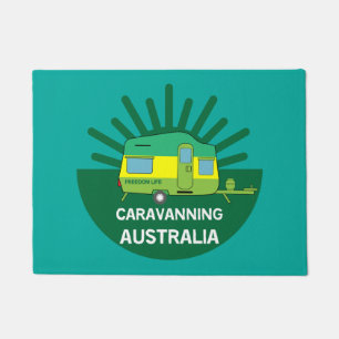Australische Caravanning Aussie Caravaner Camp Fußmatte