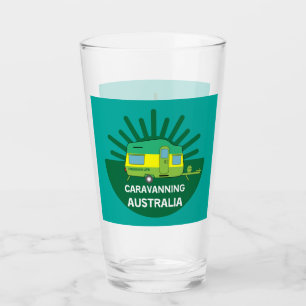 Australische Caravanning Aussie Caravaner Camp Glas