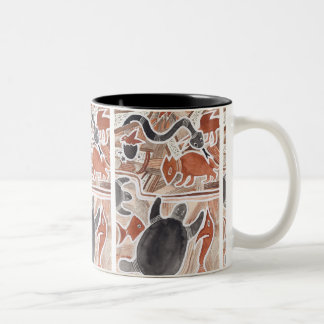 Australische Dreams Animals Turtle Snake Tasse