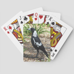 Australische Elster-Spielkarten Spielkarten