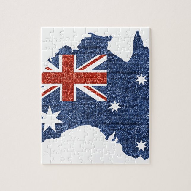 australische Flagge (Vertikal)