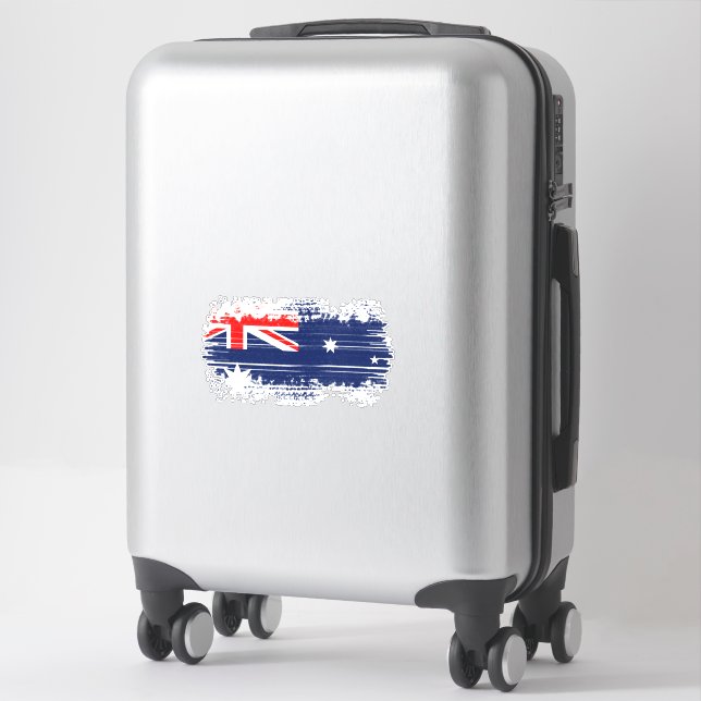 australische Flagge Aufkleber (Koffer)