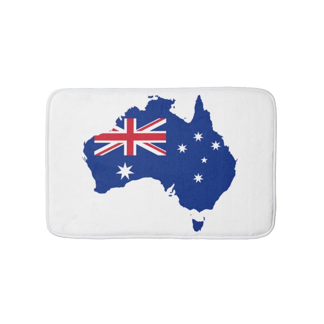 Australische Flagge Badematte (Vorderseite)