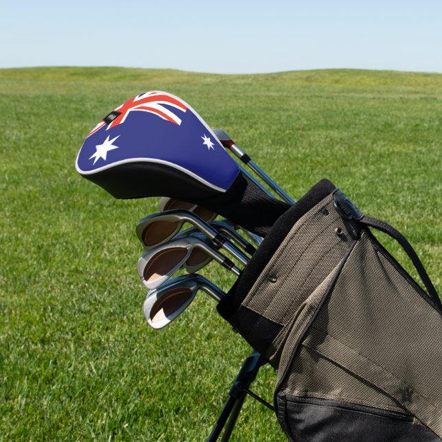 Australische Flagge - Custom Golf Club Head Cover Golf Headcover (In SItu)