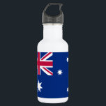 australische Flagge Edelstahlflasche<br><div class="desc">australische Flagge</div>