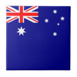 australische Flagge Fliese<br><div class="desc">Flagge Australiens. Großartige australische Flaggengeschenke.</div>