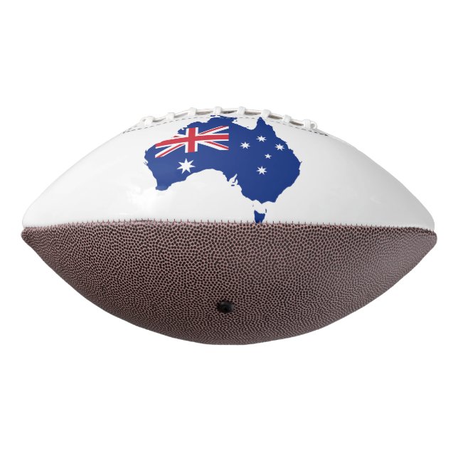 Australische Flagge Football (Gedreht 270)