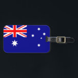 australische Flagge Gepäckanhänger<br><div class="desc">Flagge Australiens. Großartige australische Flaggengeschenke.</div>