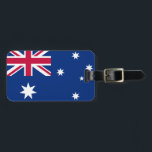 Australische Flagge Gepäckanhänger<br><div class="desc">Australische Flagge</div>