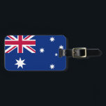 australische Flagge Gepäckanhänger<br><div class="desc">australische Flagge</div>