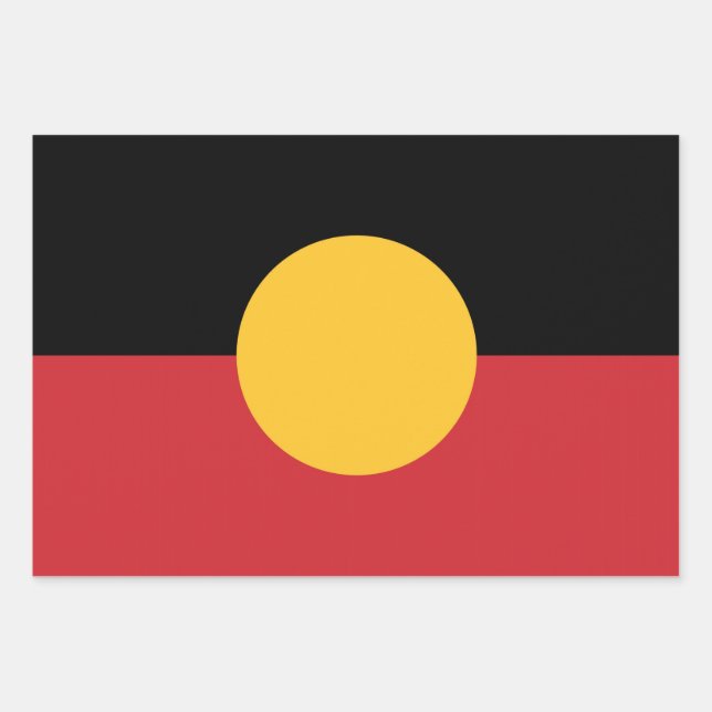 australische Flagge Geschenkpapier Set (Vorderseite)