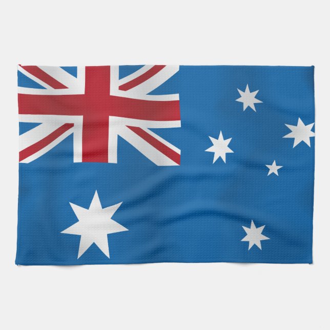 australische Flagge Geschirrtuch (Horizontal)