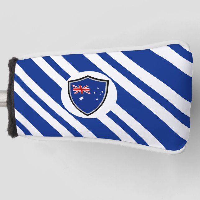 australische Flagge Golf Headcover (Vorderseite)
