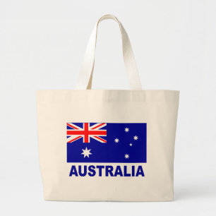 Australische Flagge Jumbo Stoffbeutel