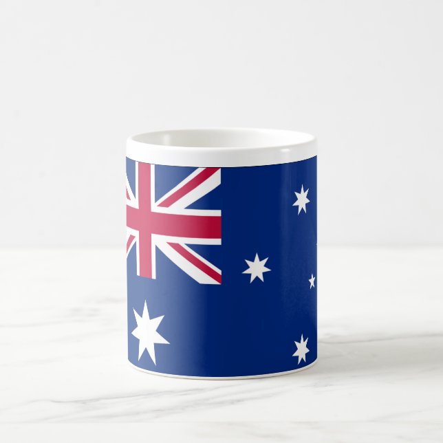australische Flagge Kaffeetasse (Mittel)