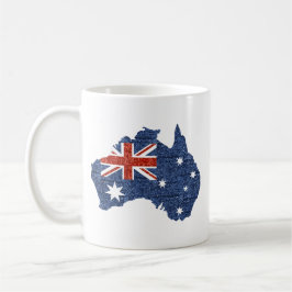australische Flagge Kaffeetasse