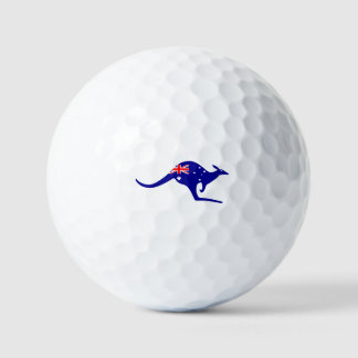 Australische Flagge Kangaroo Golfball