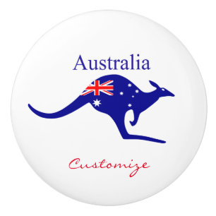 Australische Flagge Kangaroo Thunder_Cove Keramikknauf