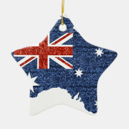 australische Flagge Keramik Ornament